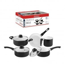 51295 - JOGO DE PANELAS HAUSK.ROMA 05PC PAN06PT