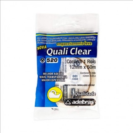 FITA DUREX ADELBRAS 12MMX50M(UN)CART.