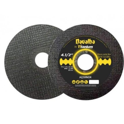 DISCO CORTE TIT(NAVAL)41/2X7/8(INOX)5789