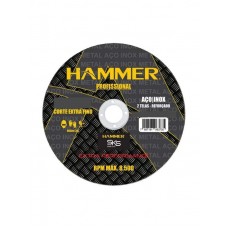 51886 - DISCO CORTE HAMMER 09X7/8(INOX)DI1200