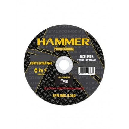 DISCO CORTE HAMMER 09X7/8(INOX)DI1200