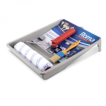 KIT P/PINTURA ROMA FLEX 23CM C/3PC 68504