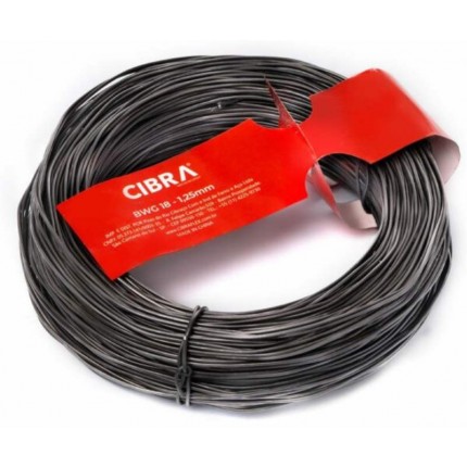 ARAME RECOZ.LISO CIBRA C/1KG(FINO)BWG18