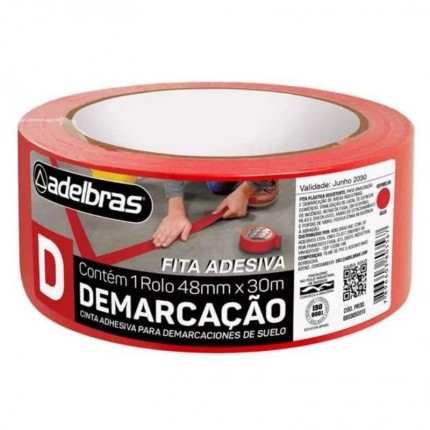 FITA DEMARCACAO ADELBRAS VM 48MMX30M