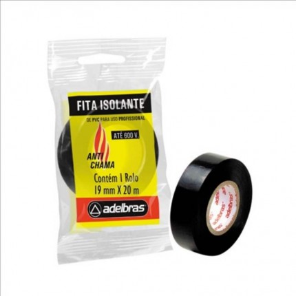 FITA ISOLANTE ADELBRAS 20X19MM (UNIDADE)
