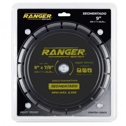 DISCO DIAMANT.RANGER 9 SEGM.RDD1500