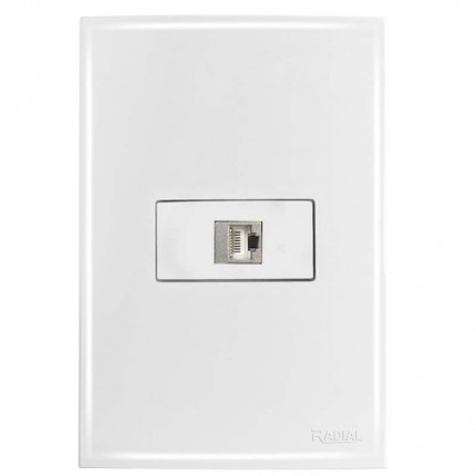 RADIAL OURO BR 1 TOM.REDE RJ45 1411003