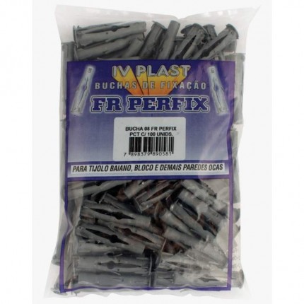 BUCHA P/TIJ.BAIANO 08 C/100 IV PLAST