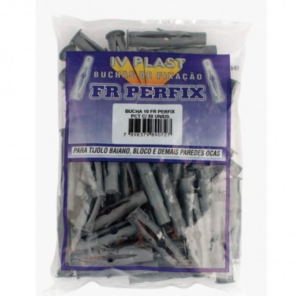 BUCHA P/TIJ.BAIANO 10 C/50 IV PLAST