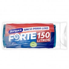 52612 - SACO P/LIXO FORTE 090X1,20M 150L AZ C/10
