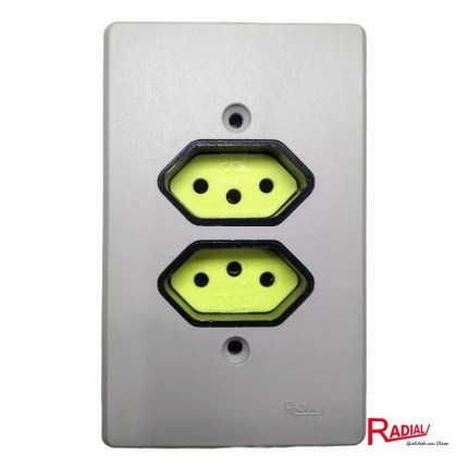 RADIAL 2 TOMADAS DIST.C/PL(CZ)1801117