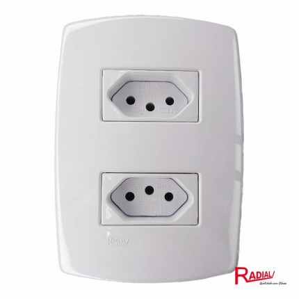 RADIAL PEROLA 2 TOM.3P 20A BR DIST.03227