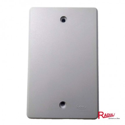 RADIAL PLACA 4X2 CINZA (CEGA)1701001