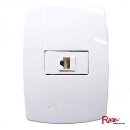 RADIAL PEROLA 1 TOM.REDE RJ45 BR 1403003