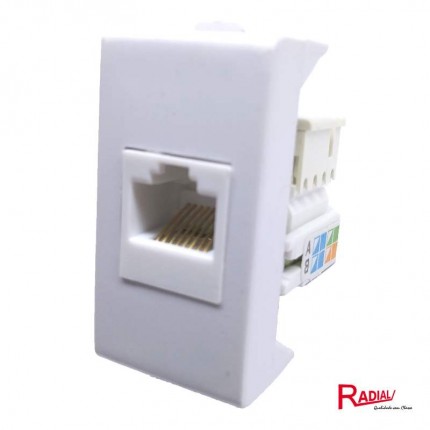 RADIAL PEROLA MODULO 1REDE RJ45 04003
