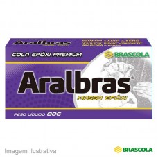 42385 - MASSA EPOXI ARALBRAS 080G BRASCOLA