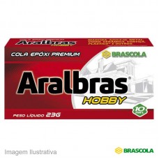 42417 - ADESIVO EPOXI ARALBR.(VM)10M.16G HOB.BRA