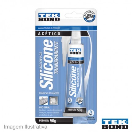 COLA SILIC.050G CART.TEKBOND TRANSP.