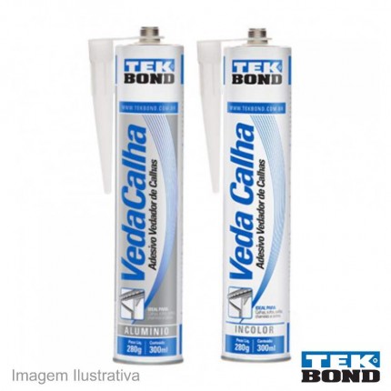 VEDA CALHA 280G/300ML TEKBOND TRANSP.