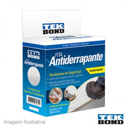FITA ANTID.TEKBOND 50MMX05M TRANSP.