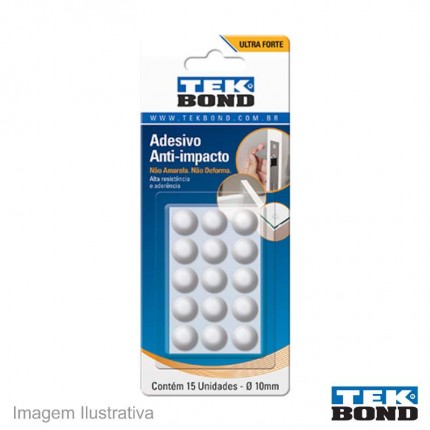 GOTA SILICONE 10MM RD.C/15PC TEKBOND