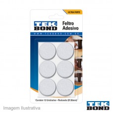 35623 - FELTRO ADESIVO TEKBOND RED.30MM C/12 BR