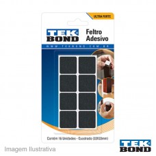 35626 - FELTRO ADESIVO TEKBOND QUAD.22MM C/16 PT
