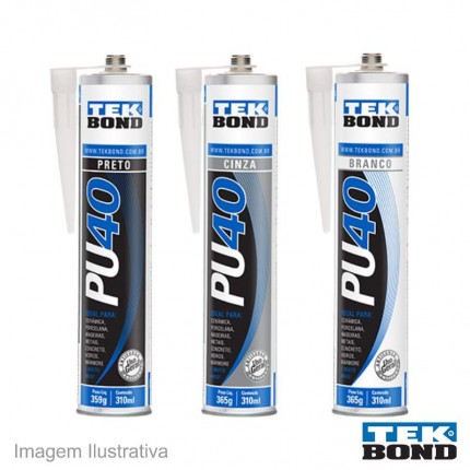 ADESIVO SELANTE PU40 TEK 420G/310ML CZ