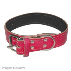 43853 - COLEIRA P/CAO COURO FOR.VM C/12 N.09 ALT