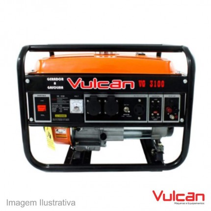 GERADOR GAS.VULCAN 950W 127V P.MAN.