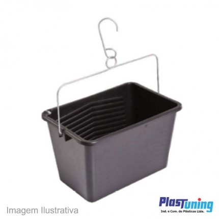 BALDE P/PINTURA 10L PVC PLASTUN.C/ALCA