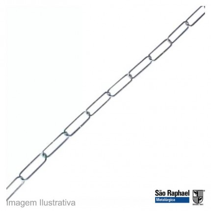 CORRENTE P/LUMINARIA C/20MTS. ZINCADA