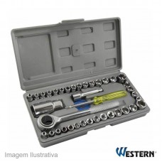 42817 - KIT SOQU.39PC C/CATR.3/8 WESTERN W-50