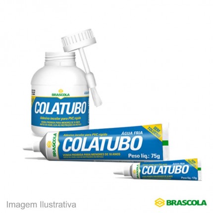 ADESIVO PVC BRASCOLA 017G C/36