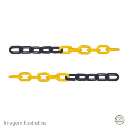 CORRENTE PVC P/SIN.PT/AM 06MM C/10M META