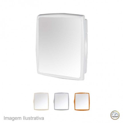 ARMARIO P/BANHEIRO METASUL PQ CINZA