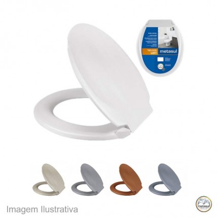 ASSENTO SANIT.METASUL POP/LOFT CARAMELO