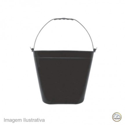 BALDE P/CONCR.12L PVC METAS.ALC.PLAST.