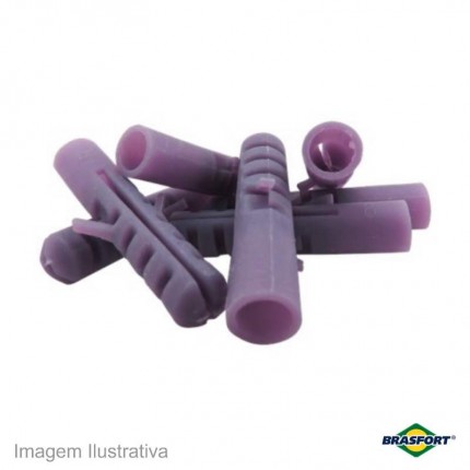 BUCHA FIXAC.PVC BRASF.CART 05 C/20 7659