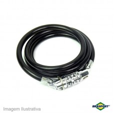 30463 - CADEADO P/BIKE BRASF.C/SEG.08MM 01M 7017