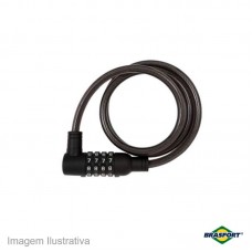 30464 - CADEADO P/BIKE BRASF.C/SEG.10MM 01M 7018