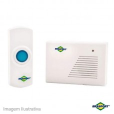 29281 - CAMPAINHA S/FIO BRASFORT DINDOM 8393