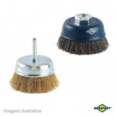 31160 - ESCOVA ACO COPO BRASF.75MM C/H.7256