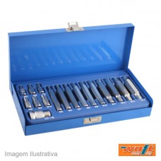 23285 - JOGO C/17 PONT/BITS WAFT(RIBE)CR.VAN6198