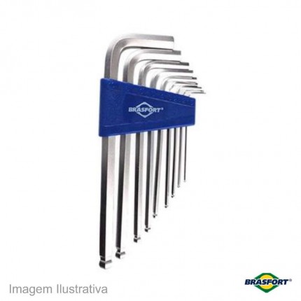 JOGO CHAVE ALLEN BRASF.07PC 7831