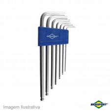 41275 - JOGO CHAVE ALLEN BRASF.07PC 7832 LONGA