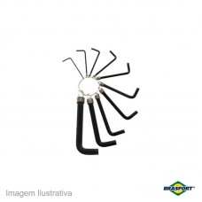 22103 - JOGO CHAVE ALLEN BRASF.25PC 8289 PT