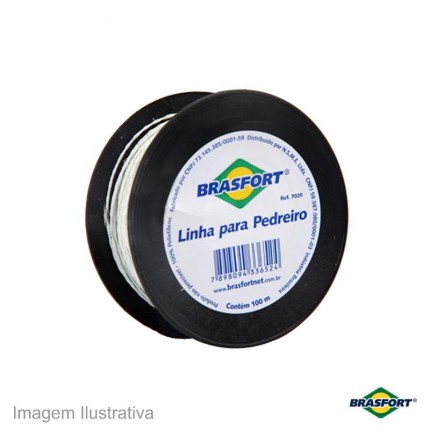 LINHA PEDREIR.TRANC.BRASF.100M(UNID)7020