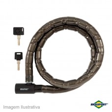 29522 - TRAVA P/MOTO BRASF.C/CH.22MM 01,2M 7013