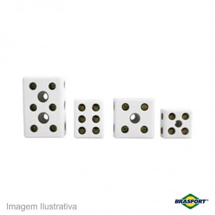 CONECTOR PORCELANA BRASF.3POLOS16MM 8767